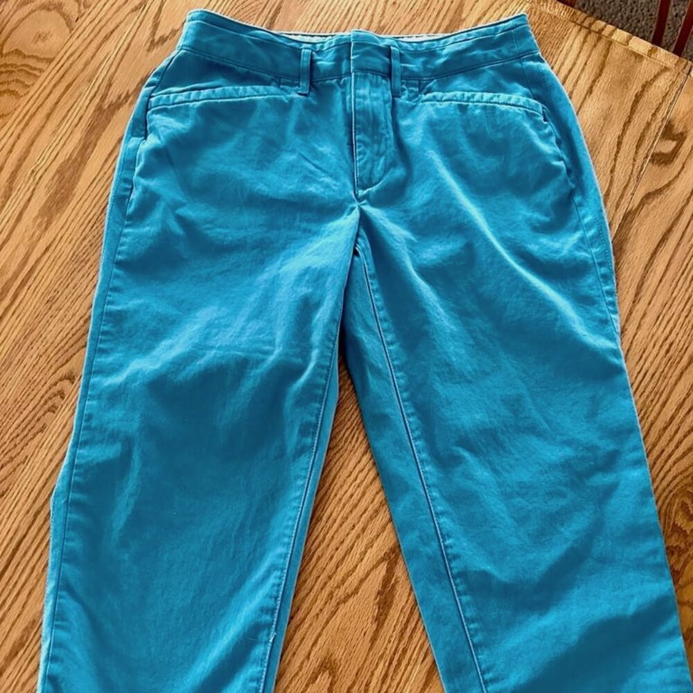 Eddie Bauer Blakey Legend Wash Capri Pants – Size 2, Teal